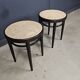Pair of Thonet 214RH stools, 1980s