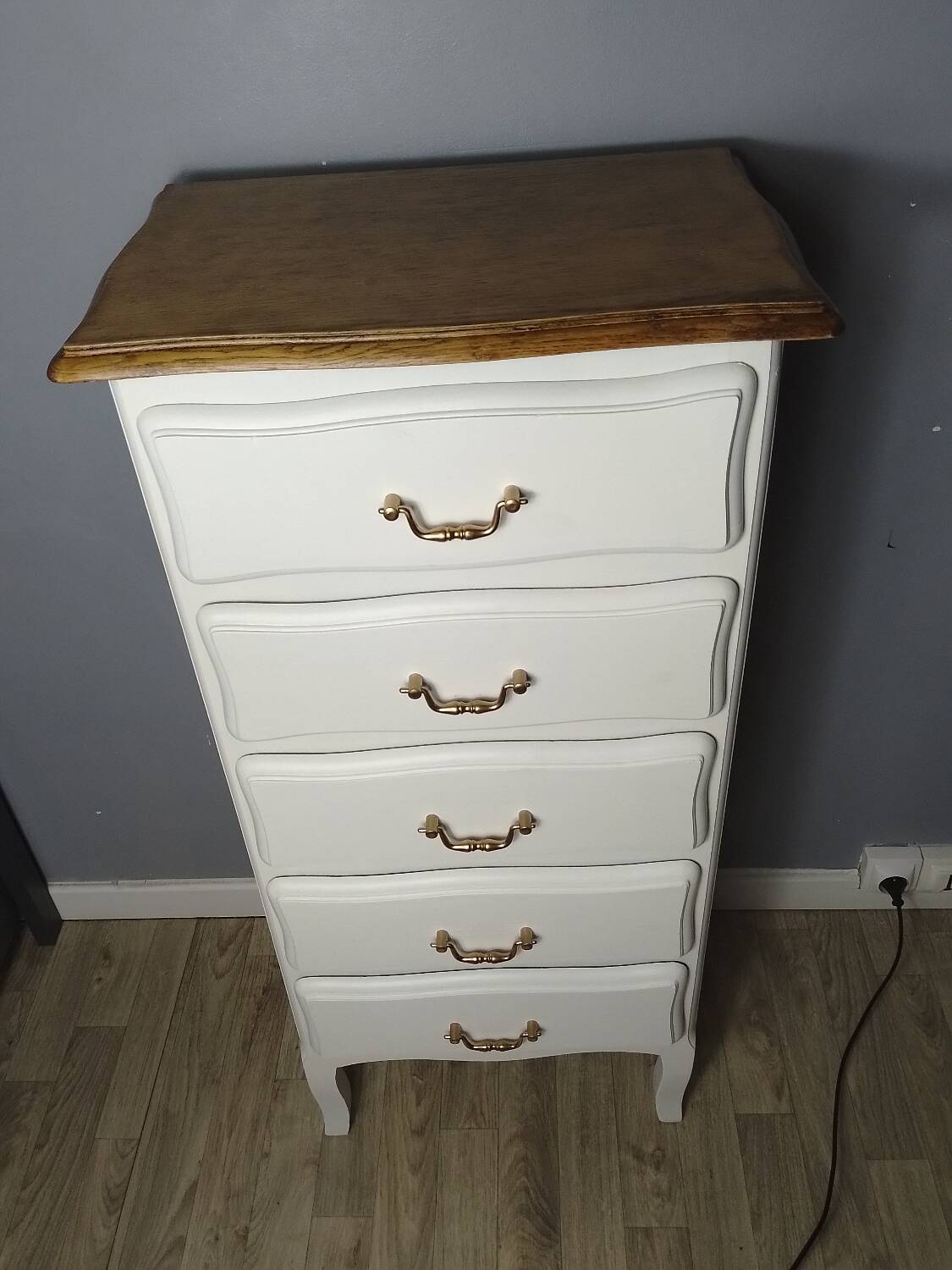 Restored vintage chiffonier