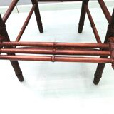 Art Deco caned children's high chair