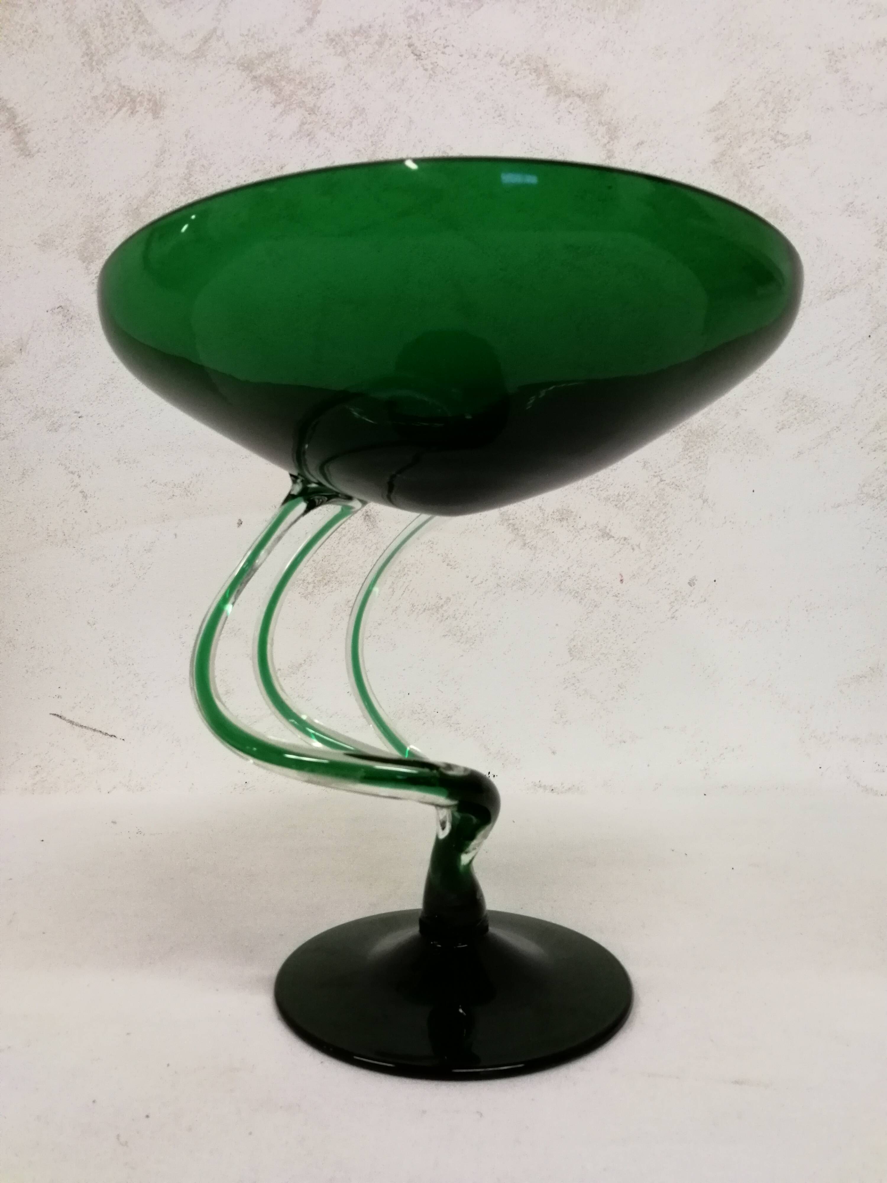 Fruit Bowl, Glass Standing Bowl