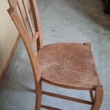 Chair with small holes