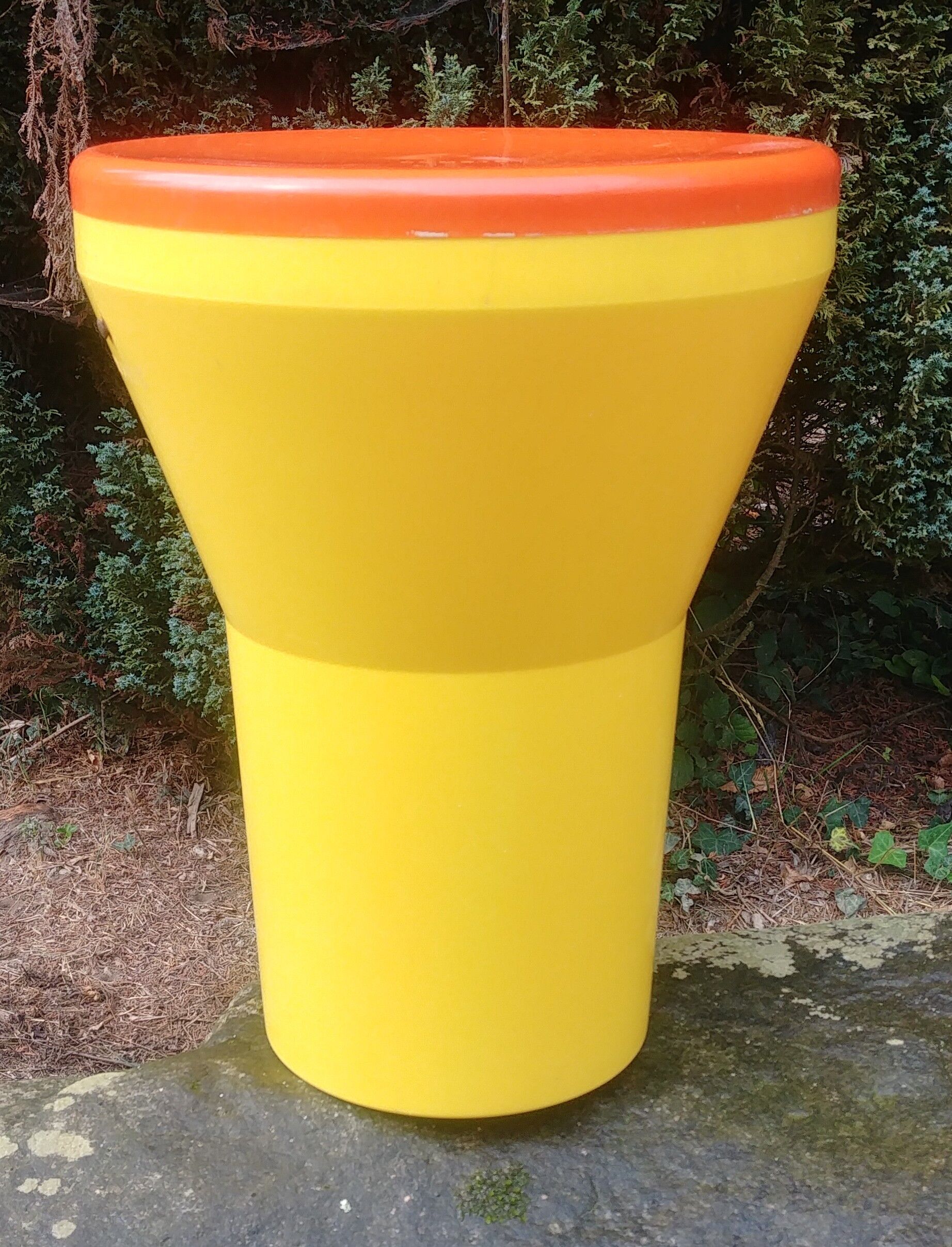 Stool/storage chest vintage, Comet, 70s