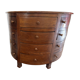 Art Deco work cabinet with 12 drawers in solid wood