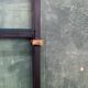 Factory shelf black iron tube 1960s'