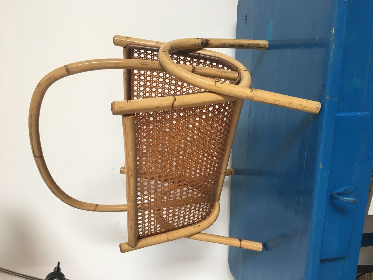 Vintage canning magazine rack