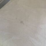 Canapé trois modules en alcantara beige