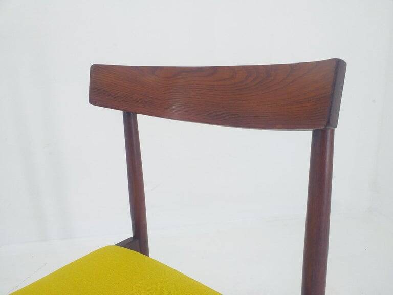 Set of Five Mid Century Dining Chairs, Denmark, 1970s