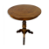 Tripod pedestal table in marquetry and mixed wood, Italy, 19th century