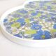 Plat fleuri en porcelaine vintage