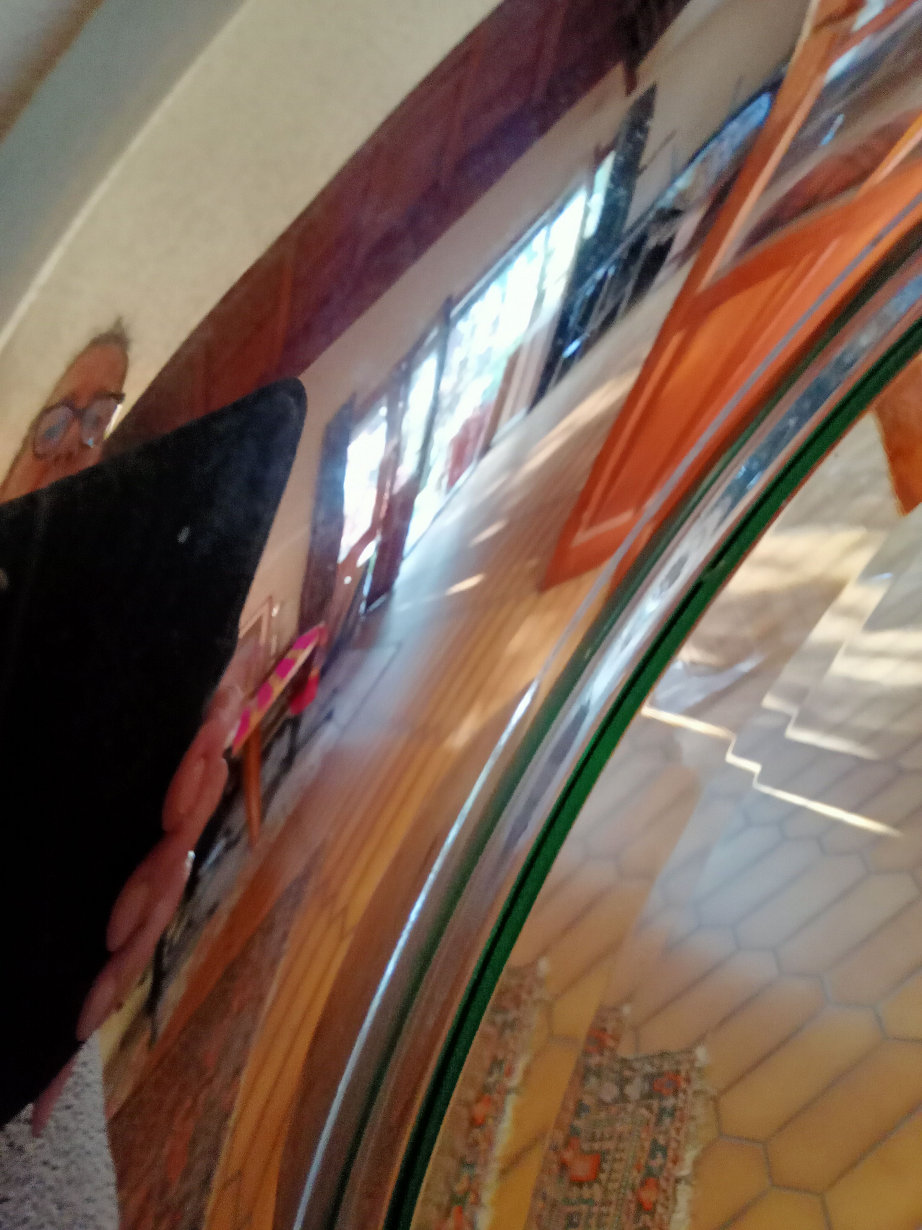 Chrome mirror design Italy