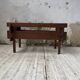 Small modernist oak planter from the 1950s
