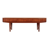 Teak lowboard, Danish design, 1970s, production: Denmark