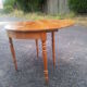 Table demi lune ancienne
