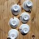 Tasses x6 - Porcelaine de Limoges