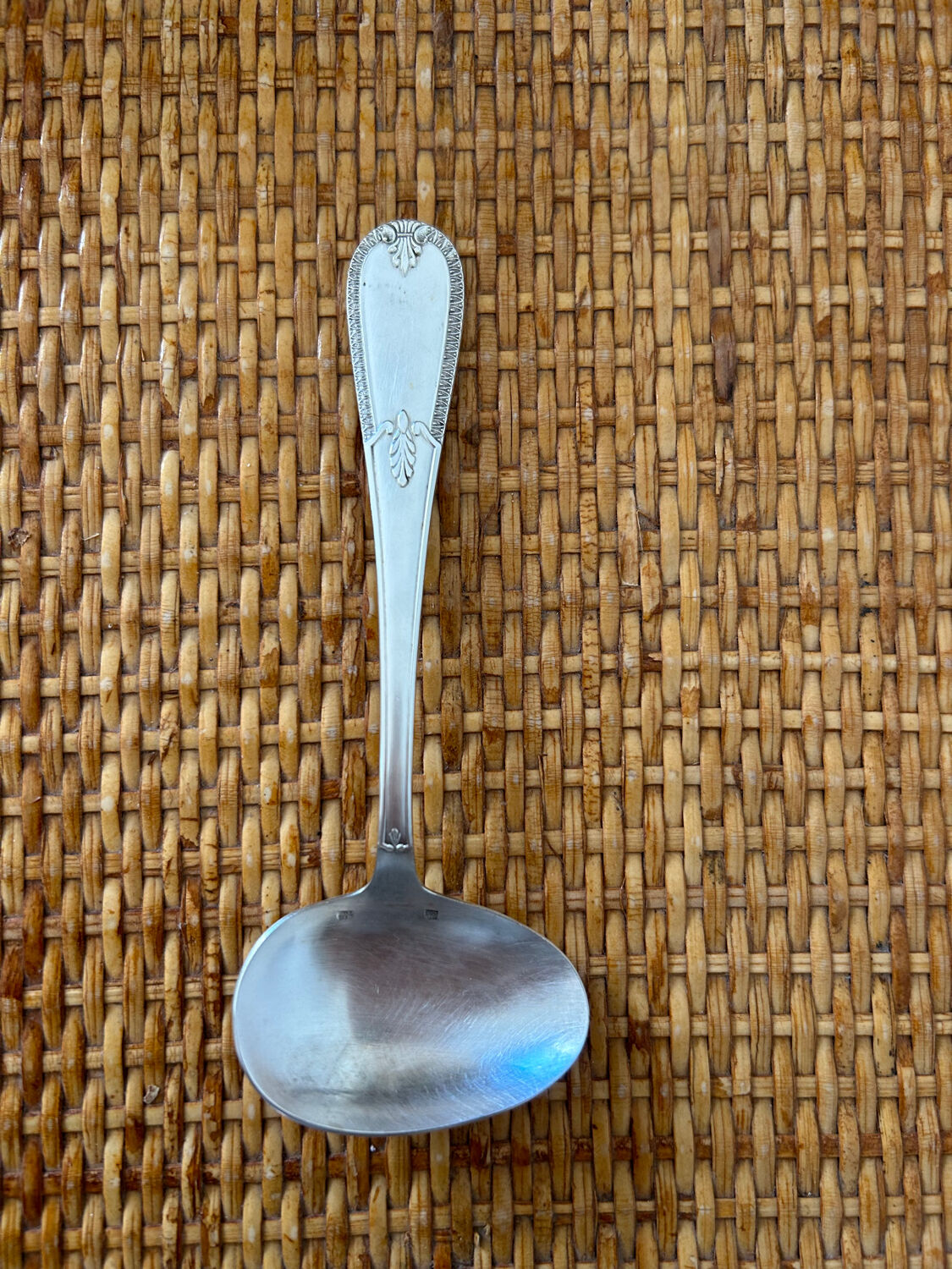 Silver spoon from the 30s