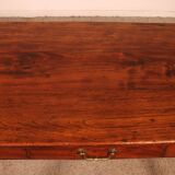 Small 19th Century Desk with Straight Legs