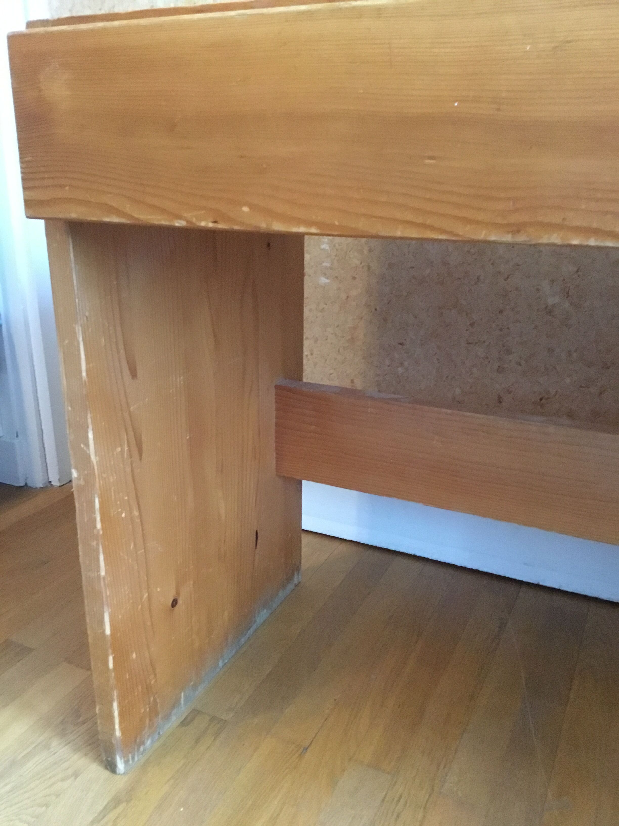 Pine desk Regain 70s