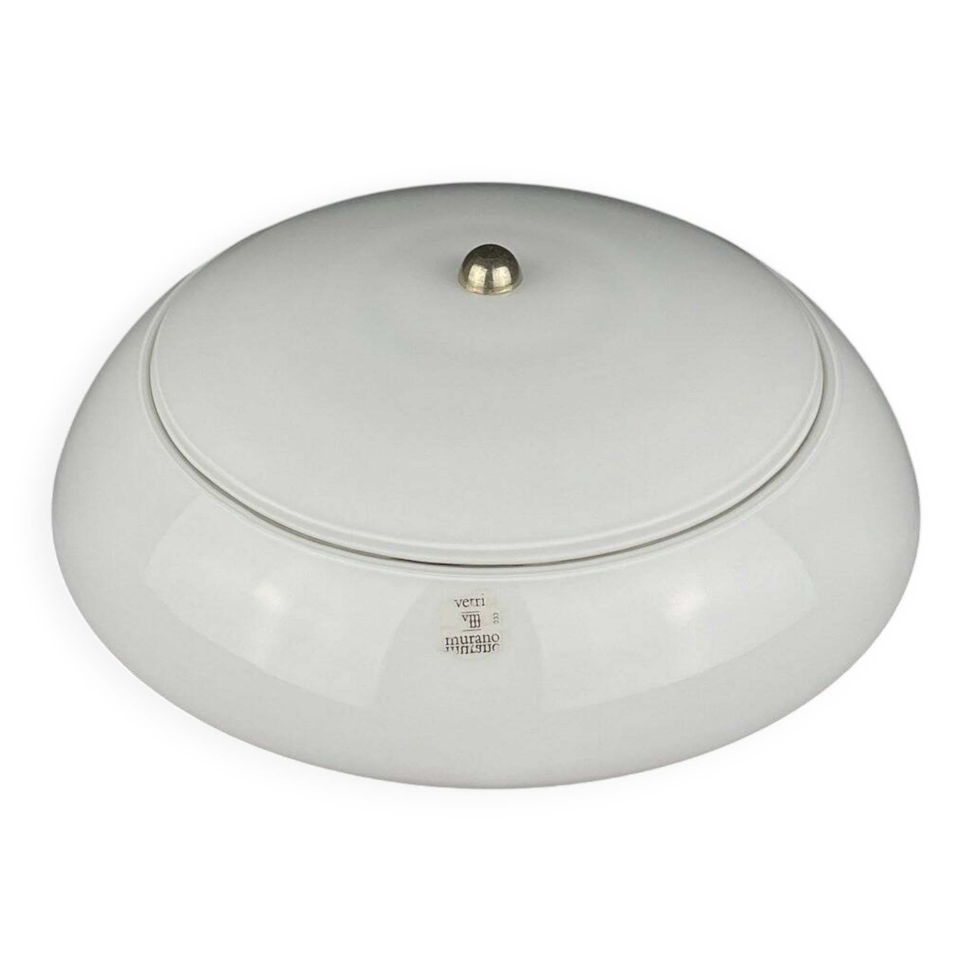 Mid-Century Murano Glass Ceiling Light or Wall Sconce by Veturia De Majo, Italy, 1970s