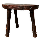 Wooden tripod stool
