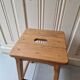 Antique vintage workshop stool