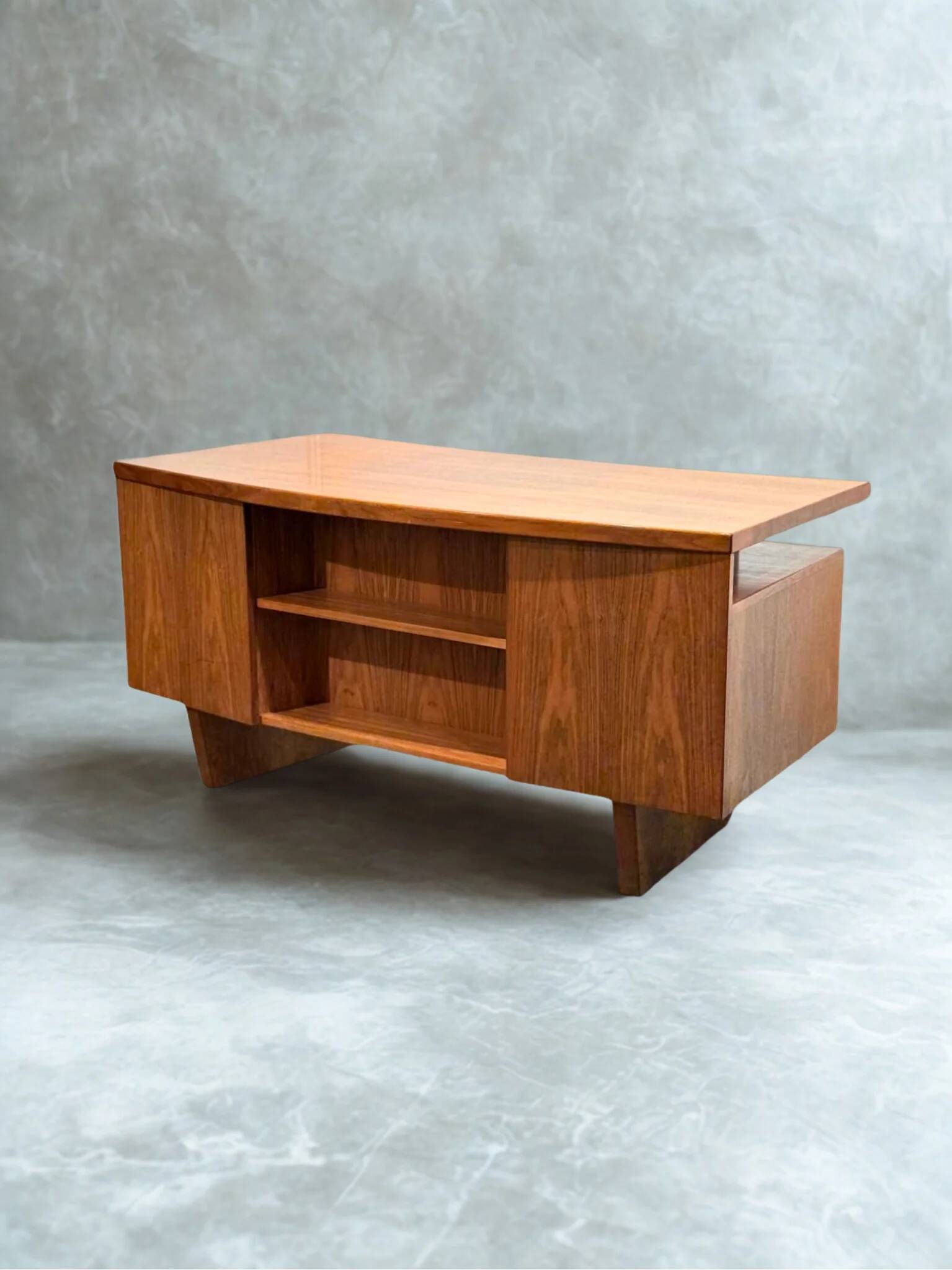 Midcentury Teak Danish executive desk