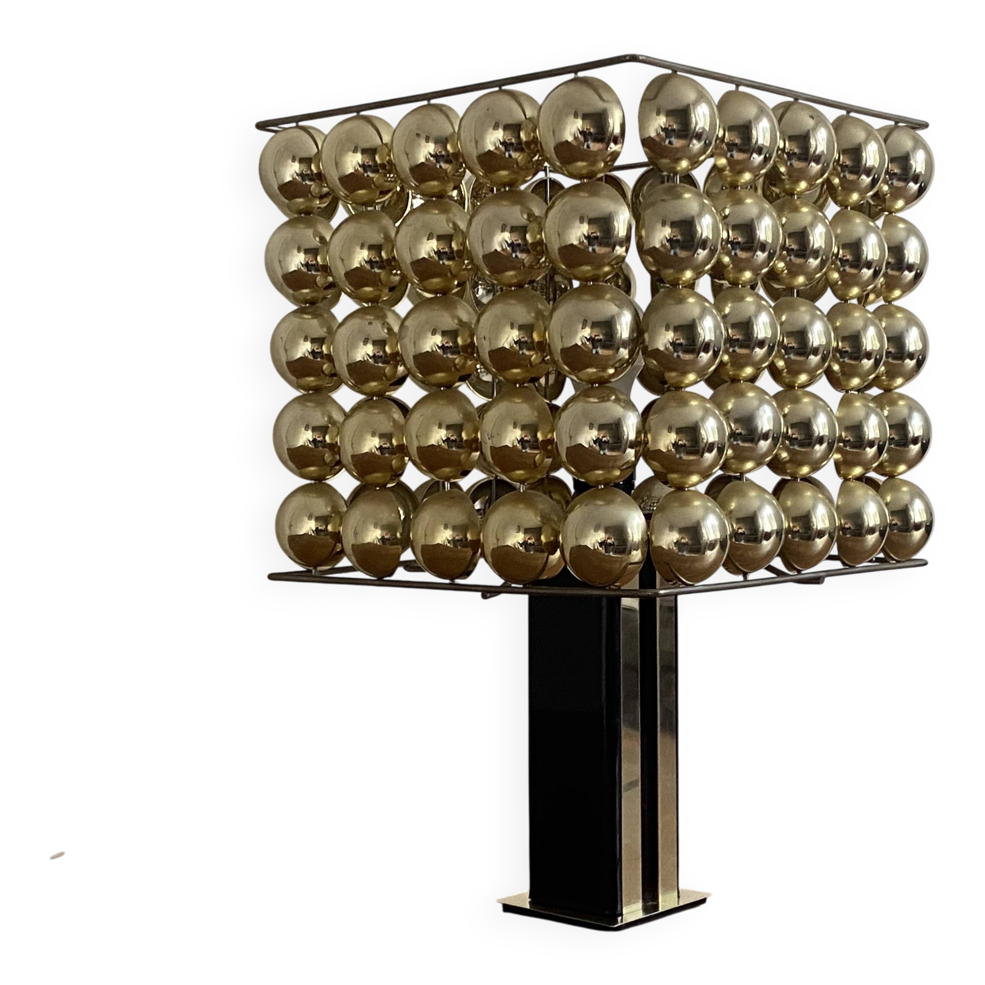 Kinetic lamp. 1970. Plexiglass. Space age.