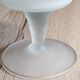 Vintage opaline glass footed bonbonnière