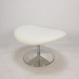 Fauteuil Big Globe avec pouf de Pierre Paulin pour Artifort, années 1980