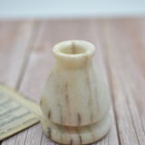 Marble candle holder