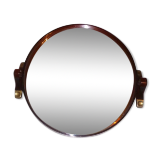 Miroir rond bakélite