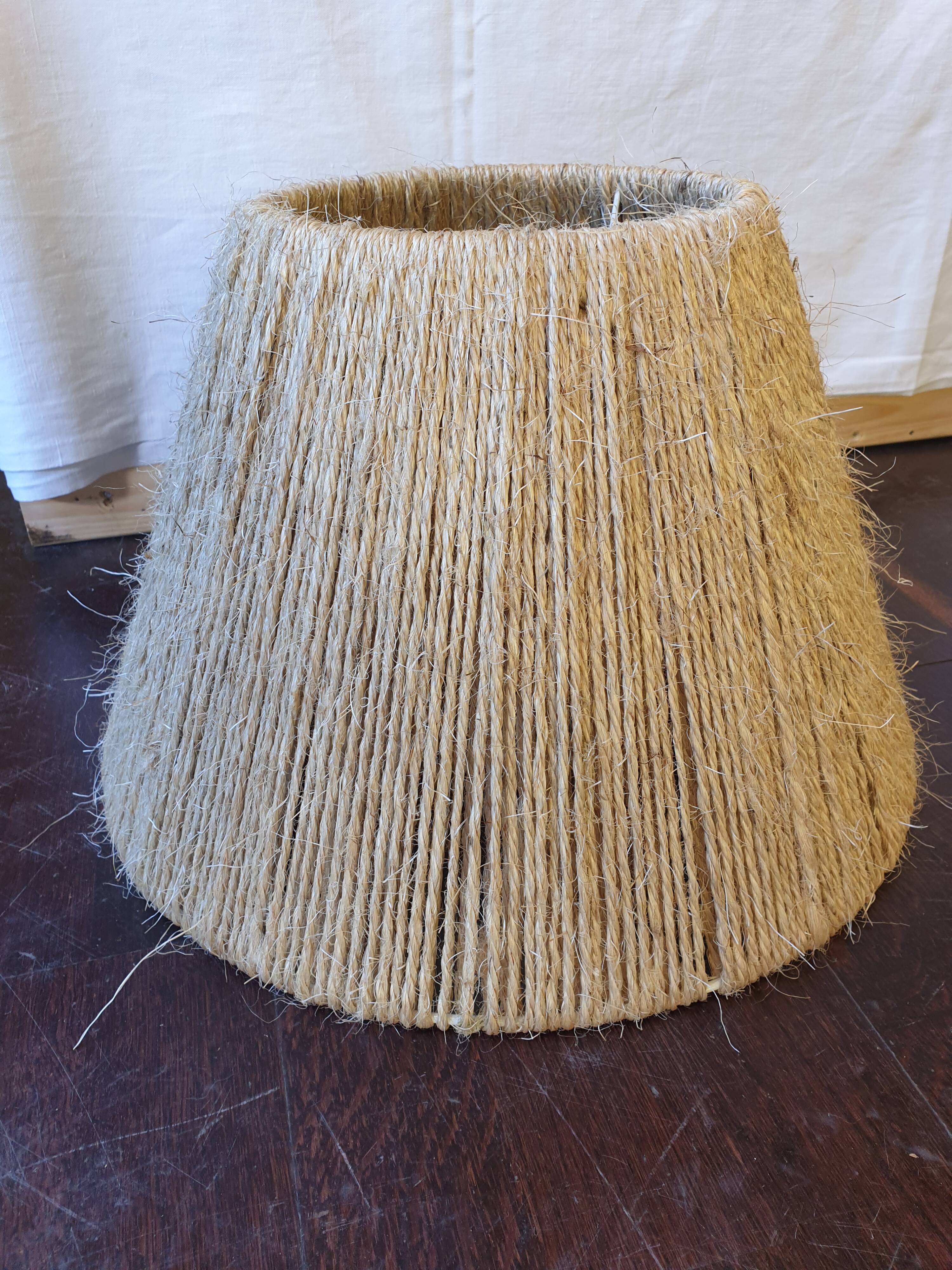 Natural rope lampshade diameter 40 cm