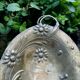 Brass pedestal plate signed WMF Jugendstil Art Nouveau