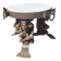 Jean Maurice Rothschild coffee table marble metal