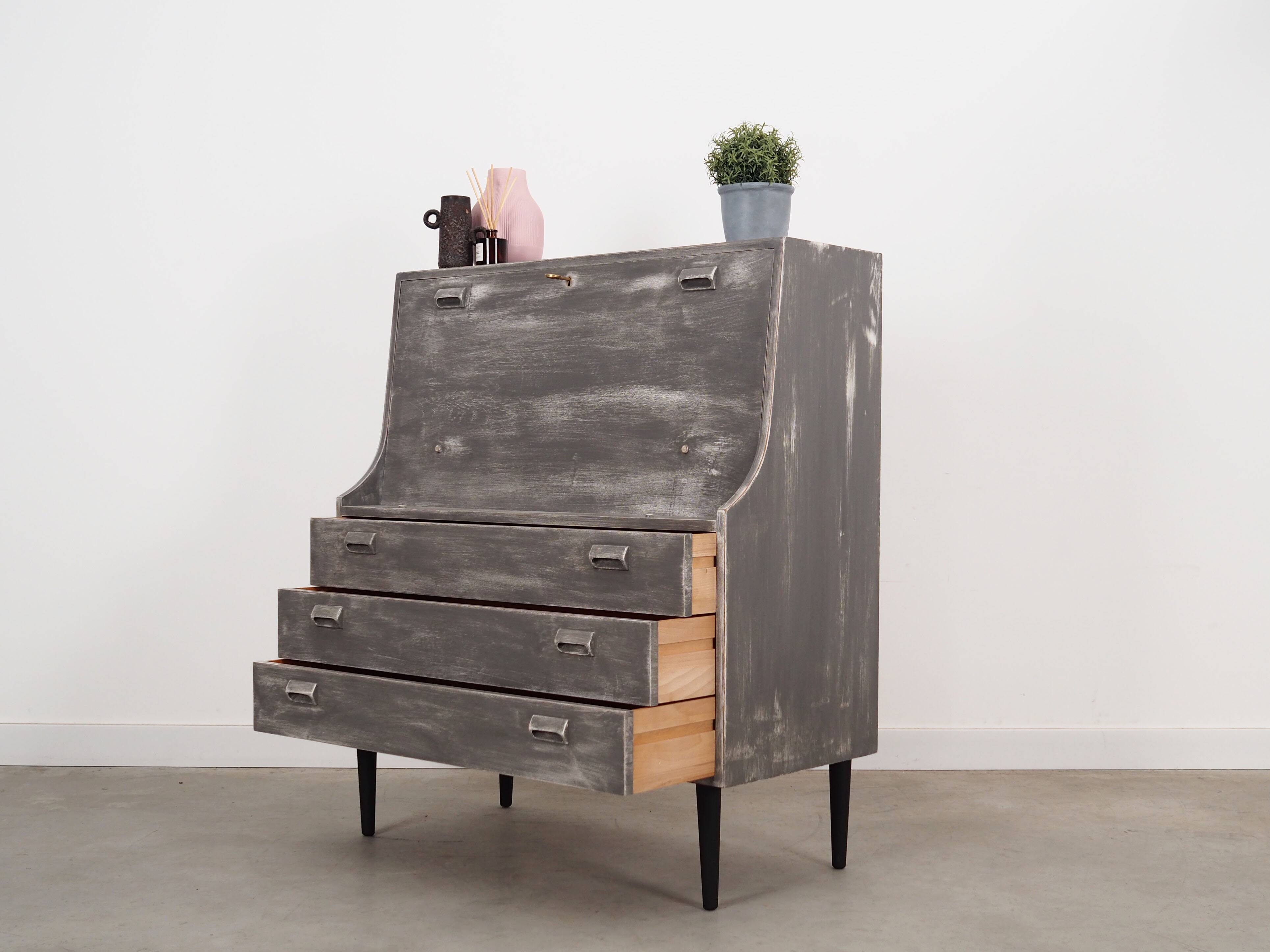 Secrétaire en frêne, design danois, années 1960, designer : Børge Mogensen, fabricant : Søborg Møbler