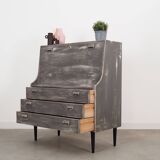 Secrétaire en frêne, design danois, années 1960, designer : Børge Mogensen, fabricant : Søborg Møbler