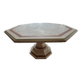 Octagonal stone table