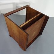 Danish Rosewood & Glass Side Table, 1960s