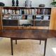 Scandinavian dining table in hexagonal rosewood 1960