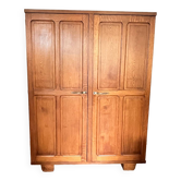 Armoire parisienne en bois brut démontable