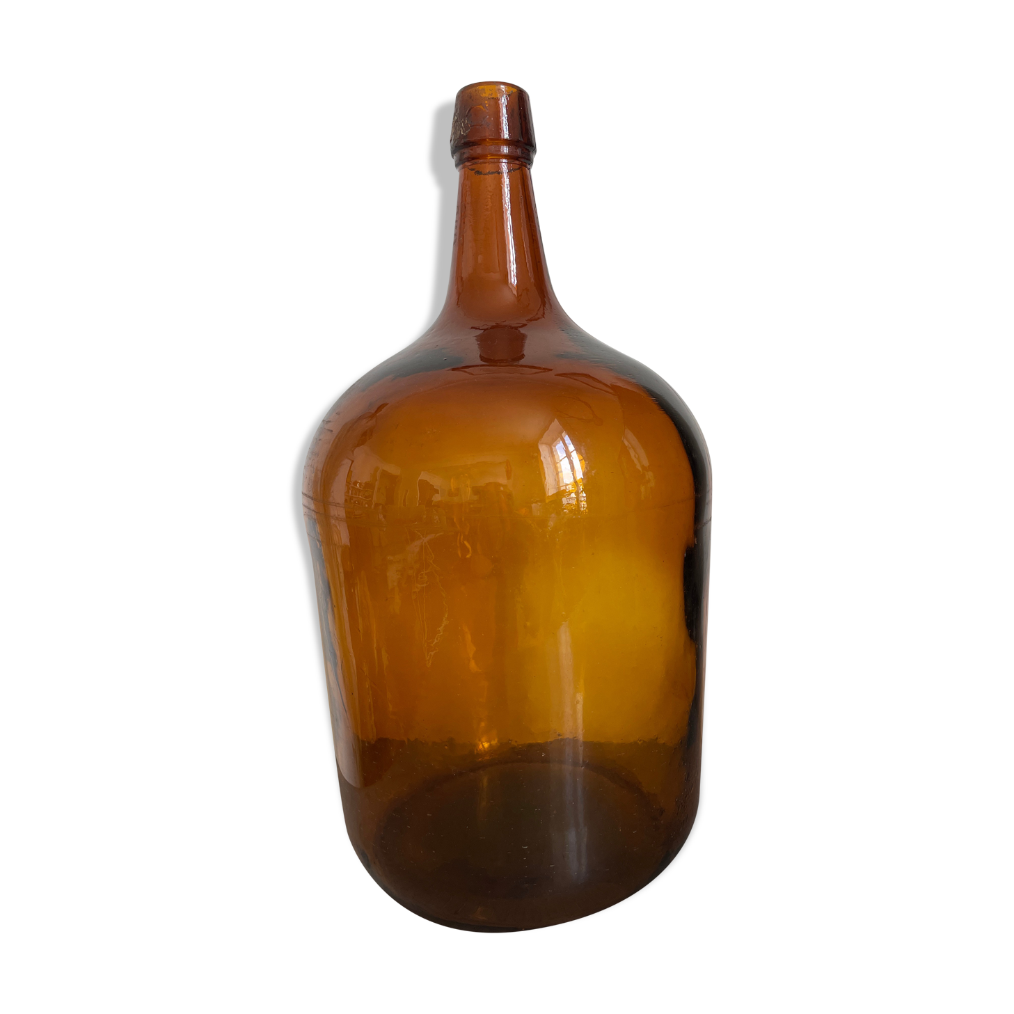 Dame jeanne 7l ambrée
