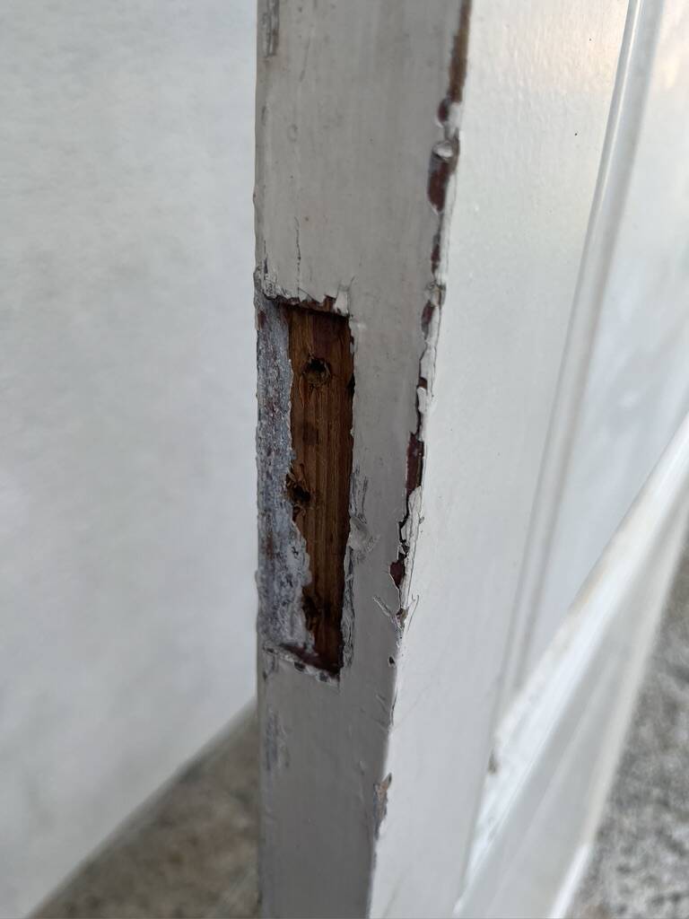 Set of 3 solid wood doors