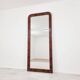 Large solid wood mirror, 2 metres high, from the 1940s
