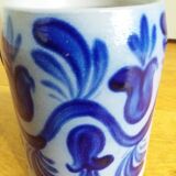Mug tasse chope en grès au sel d’Alsace
