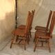 Lot de 4chaises model country americaines  de jdv