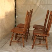 Lot de 4chaises model country americaines  de jdv