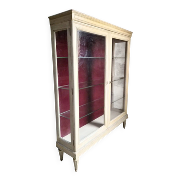 Vintage French display cabinet / Shop display cabinet