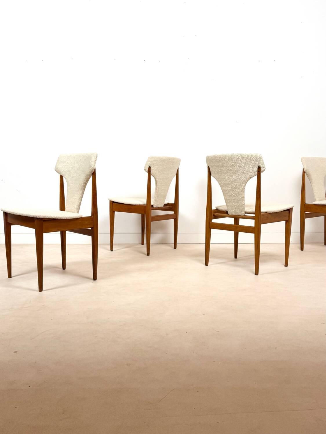 Set of 4 Scandinavian chairs by Elliots of Newbury