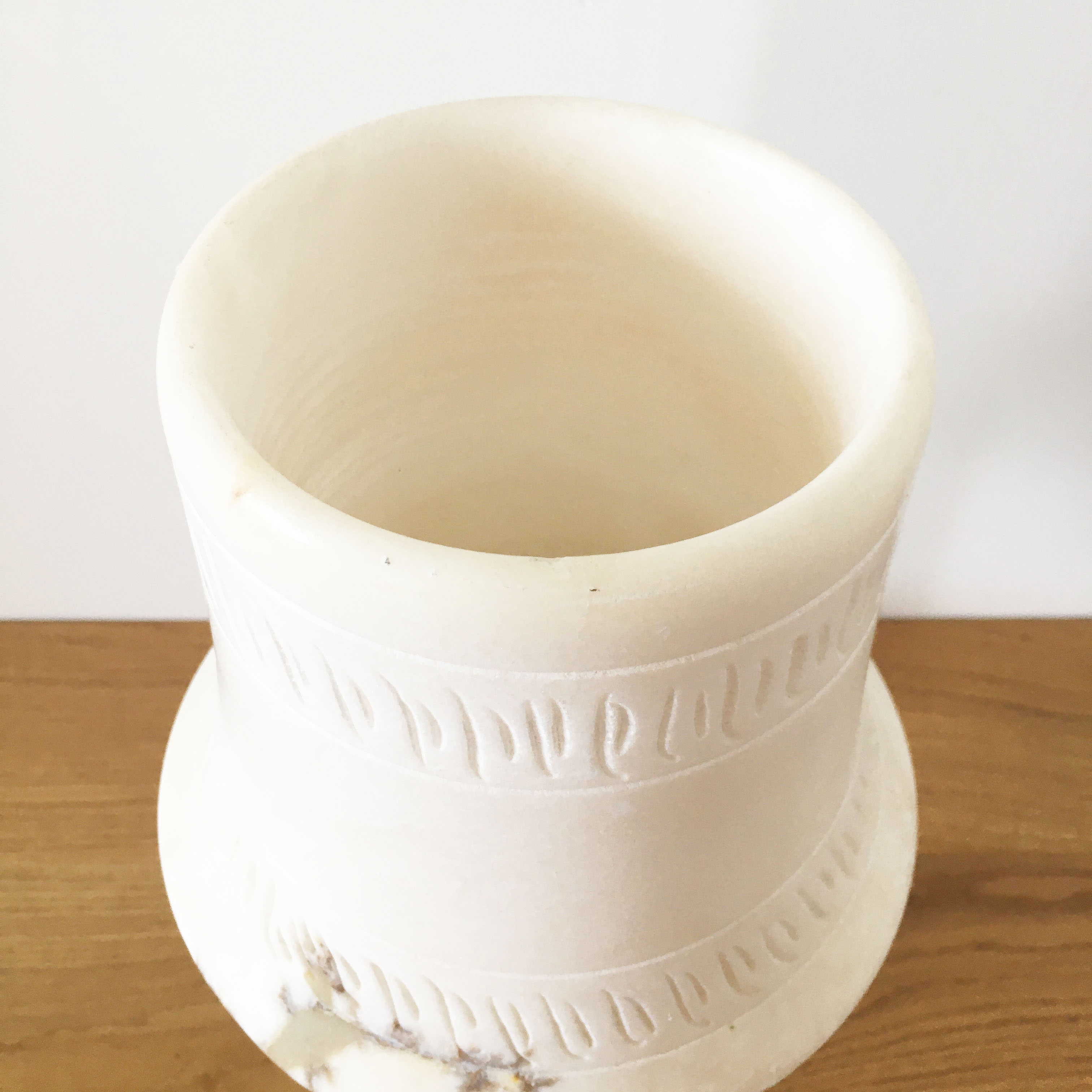 Vintage alabaster lamp