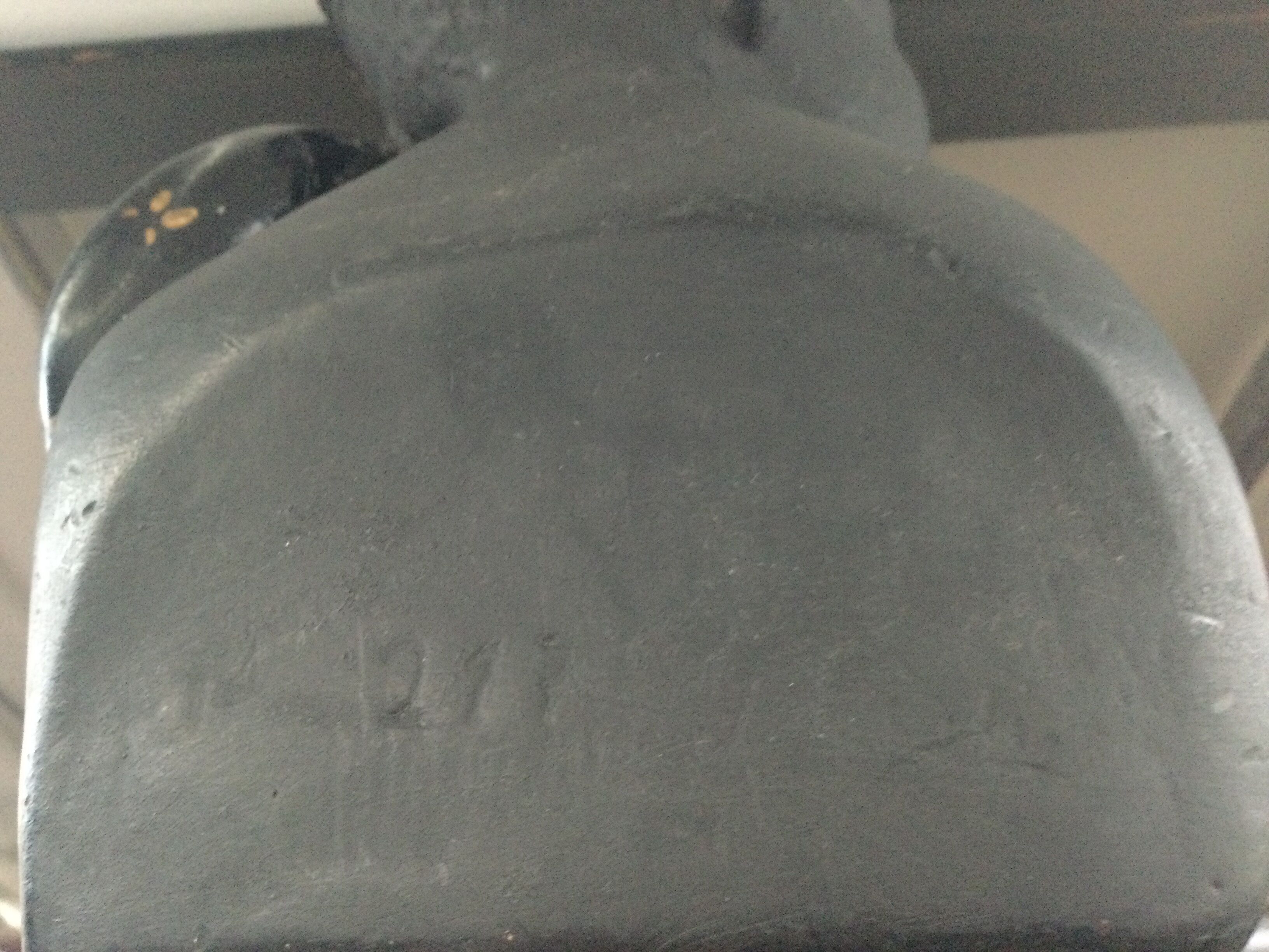 Plaster bust by Giuseppe Carli