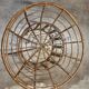 Fauteuil Papasan en rotin + grand coussin 130 cm